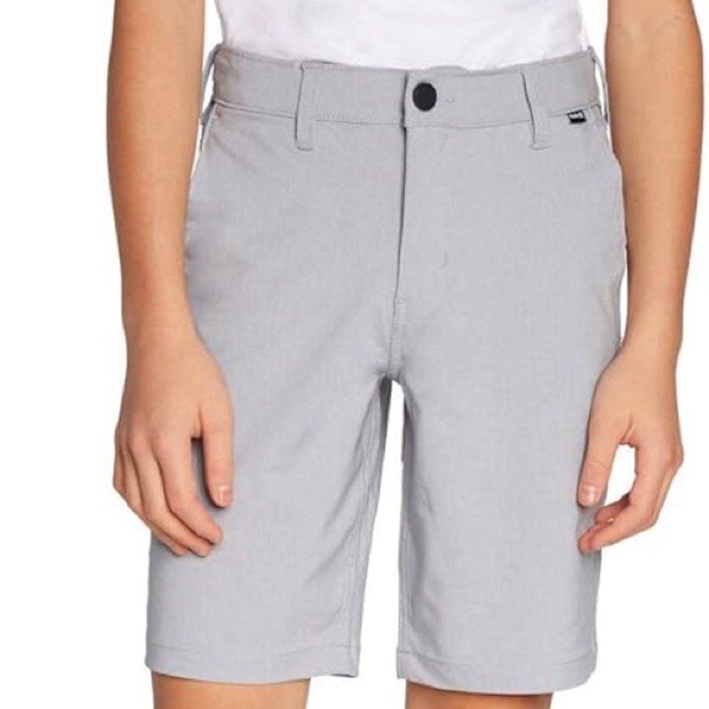 Boys Hurley Light Grey Dry Fit Shorts